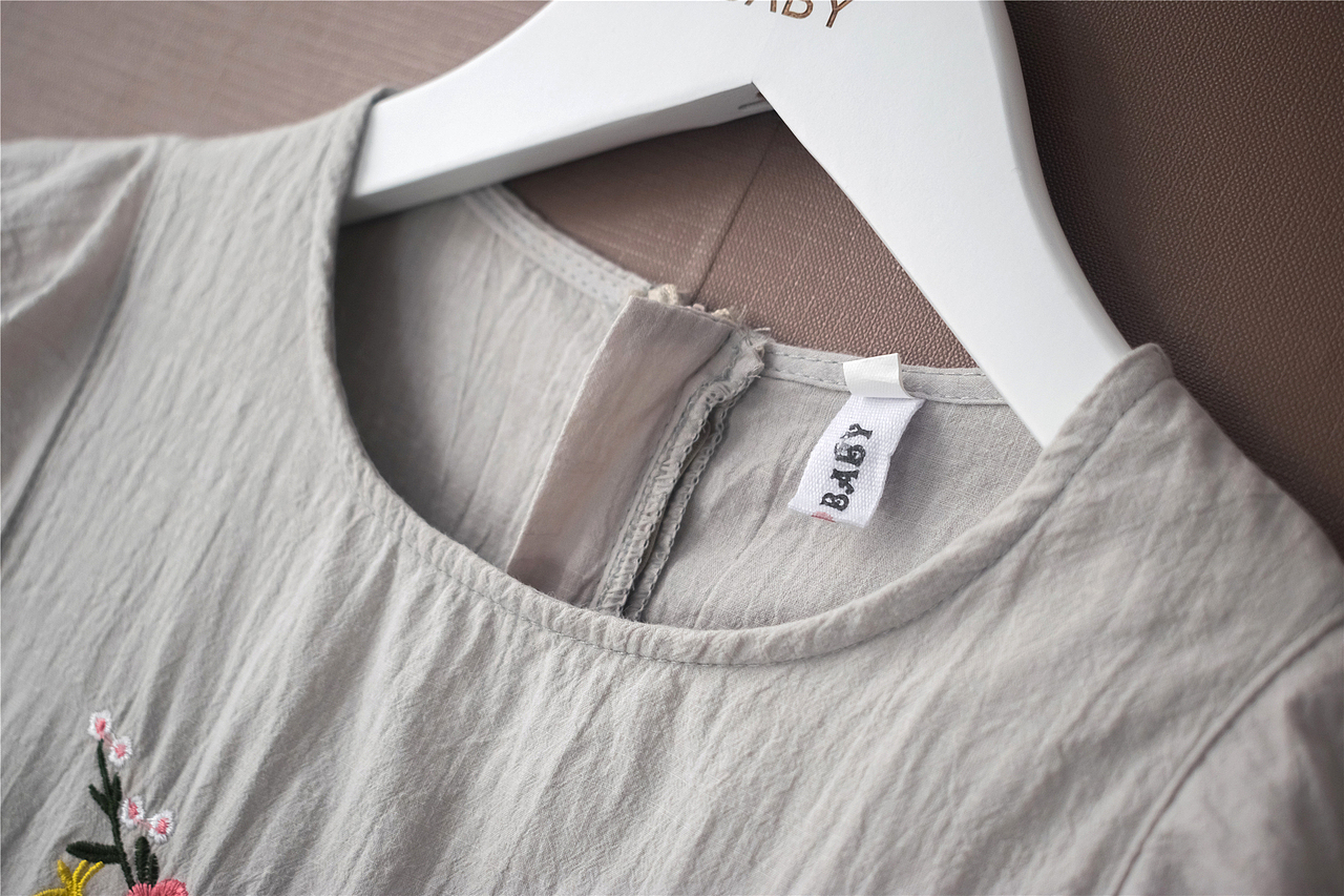 服装拍摄 童装平铺图拍摄 儿童连衣裙摄影 电商摄影