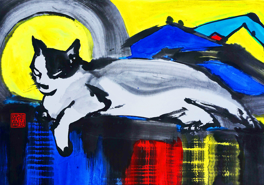 《万物有灵》（图ZMjkyNjYxNjMy） - 绘画 - 站酷设计师张张张zhc原创素材 - 站酷ZCOOL