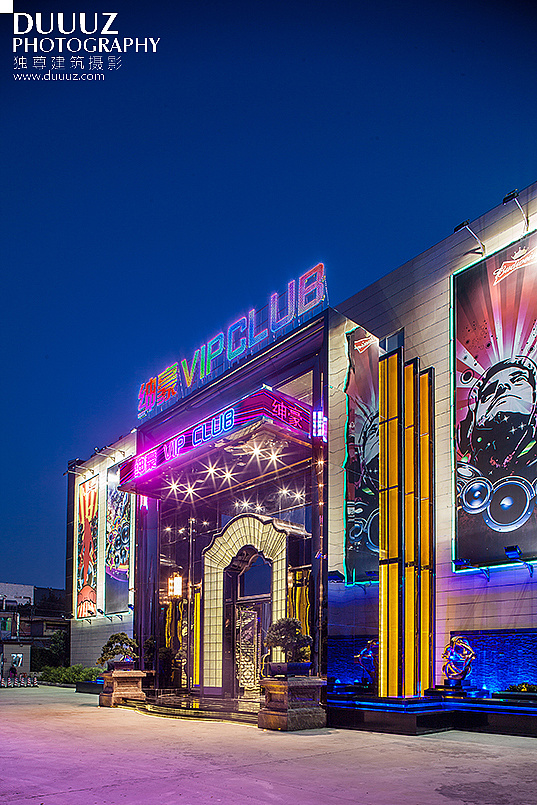 独尊建筑摄影广州绅豪ktv