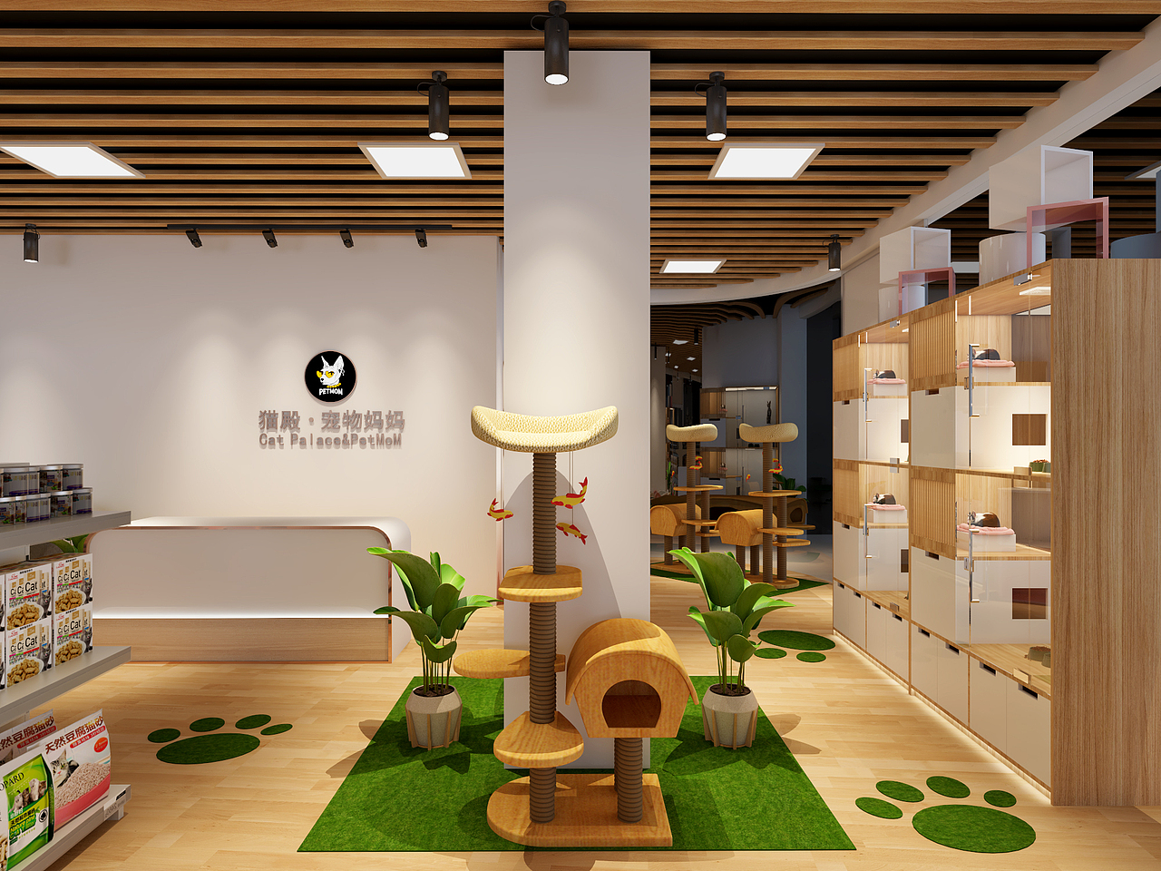 宠物店 猫殿.宠物妈妈 广州悦汇城 网红 INS 猫舍猫咖