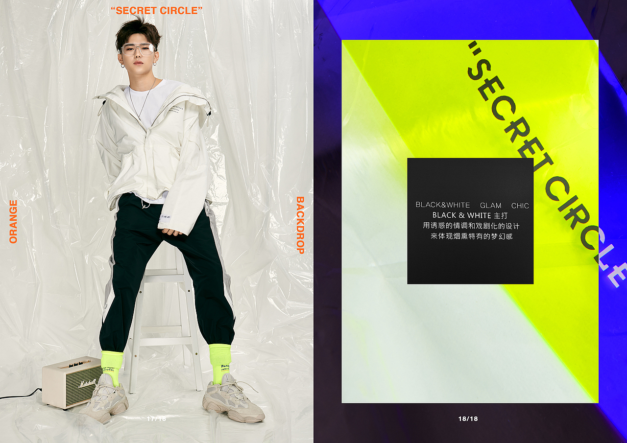 SECRET CIRCLE LOOKBOOK FW2018 秘社男裝2018秋冬型錄（图ZMTgxMzEwOTI4） - 时尚/艺术摄影 - 站酷设计师嘉毅_JoeyAu原创素材 - 站酷ZCOOL