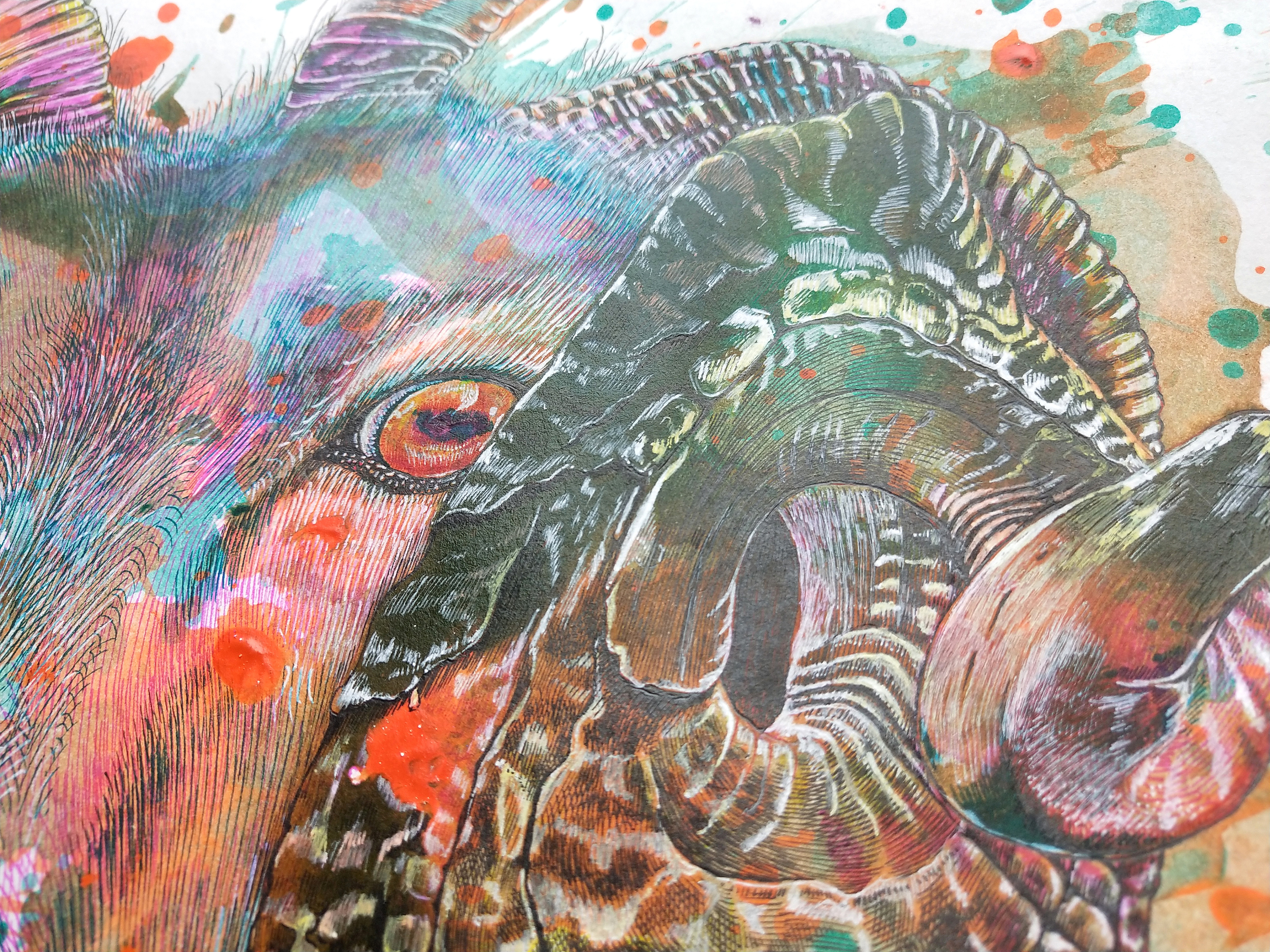 山海经异兽系列-土蝼