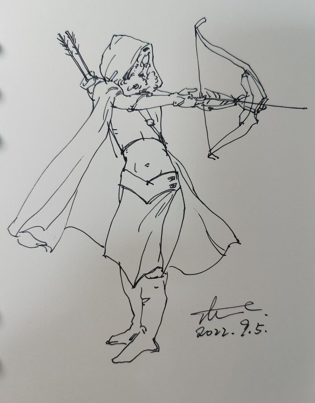 近日速写（图ZMzE1NDMwOTAw） - 绘画 - 站酷设计师张晓睿原创素材 - 站酷ZCOOL