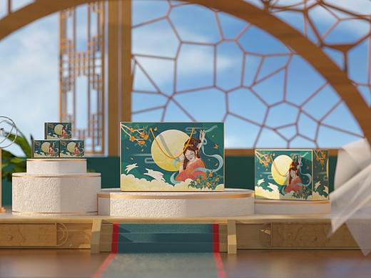 嫦娥“月饼”—包装礼盒