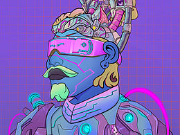 兵马俑文物二创 |赛博朋克