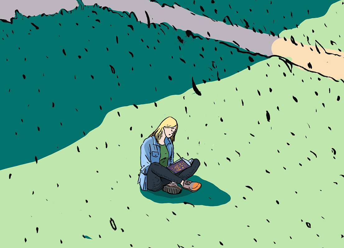 荒野迷思|插画|创作习作|胡枢hushu_原创作品-站酷zcool