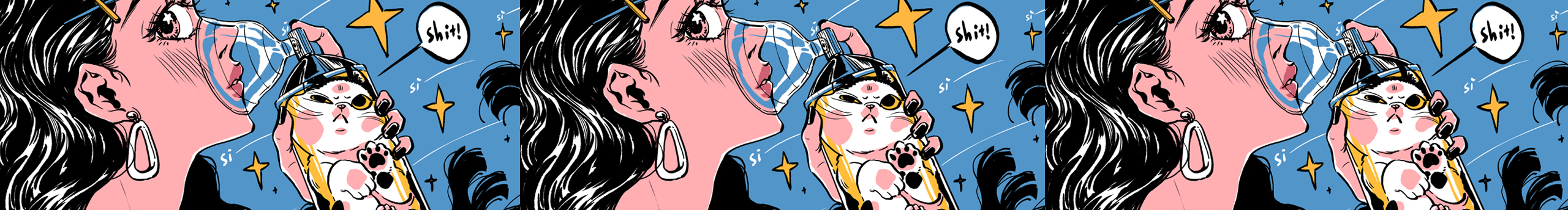 怪貓阿田的個人主頁（封面預覽） - 主頁封面設置 - 站酷設計師怪貓阿田原創(chuàng)素材 - 站酷ZCOOL