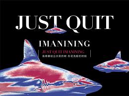JUST QUIT IMANINING