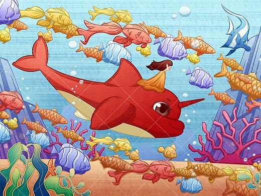 包装插画，海报插画