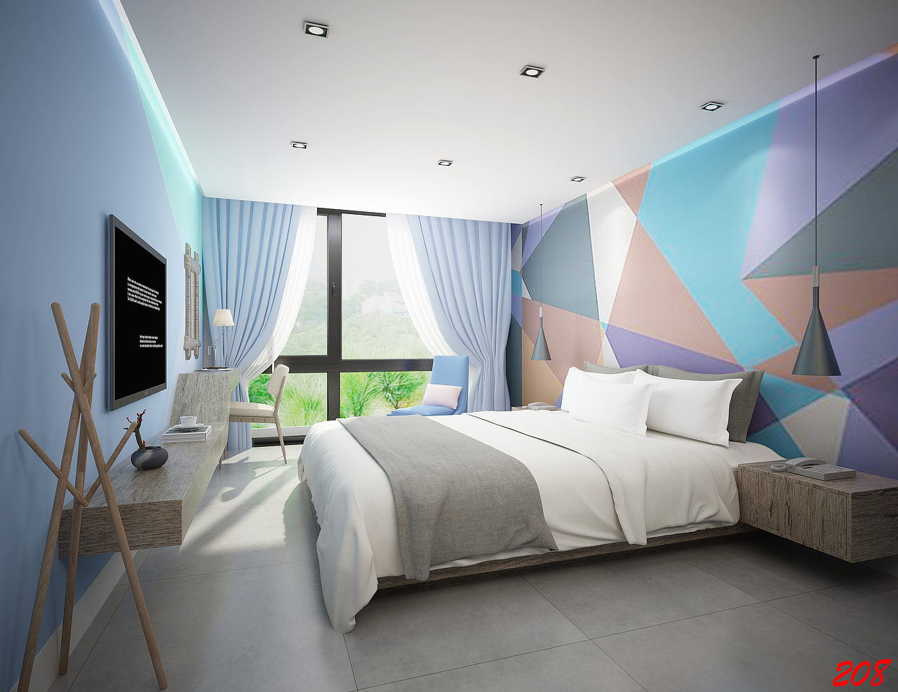 整套精品首创设计师格调酒店（图ZMTQ1NDM5MzE2） - 建筑/空间 - 站酷设计师鬼才酒店设计师原创素材 - 站酷ZCOOL