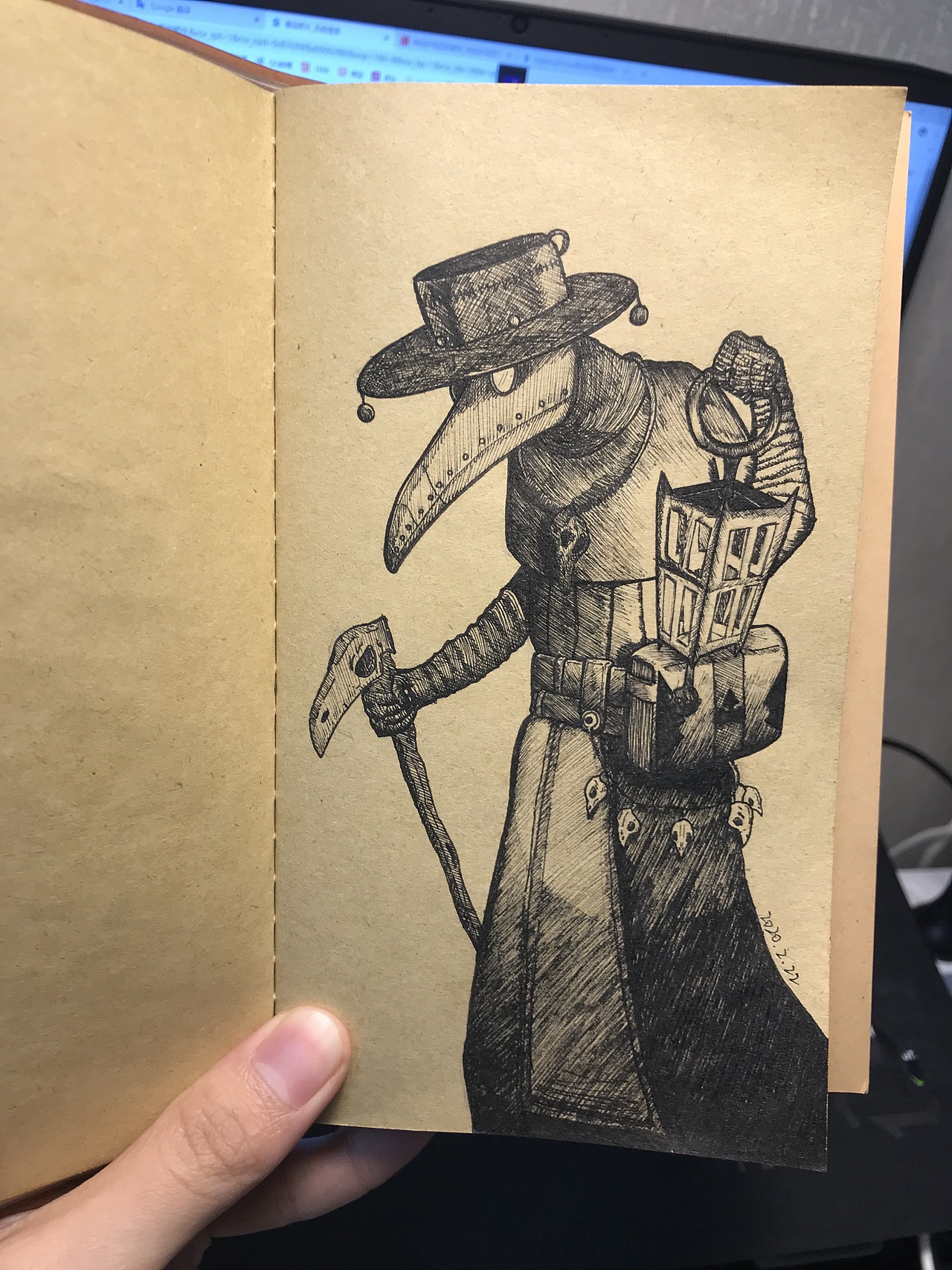 鸟嘴医生|插画|艺术插画|执笔人_原创作品-站酷zcool