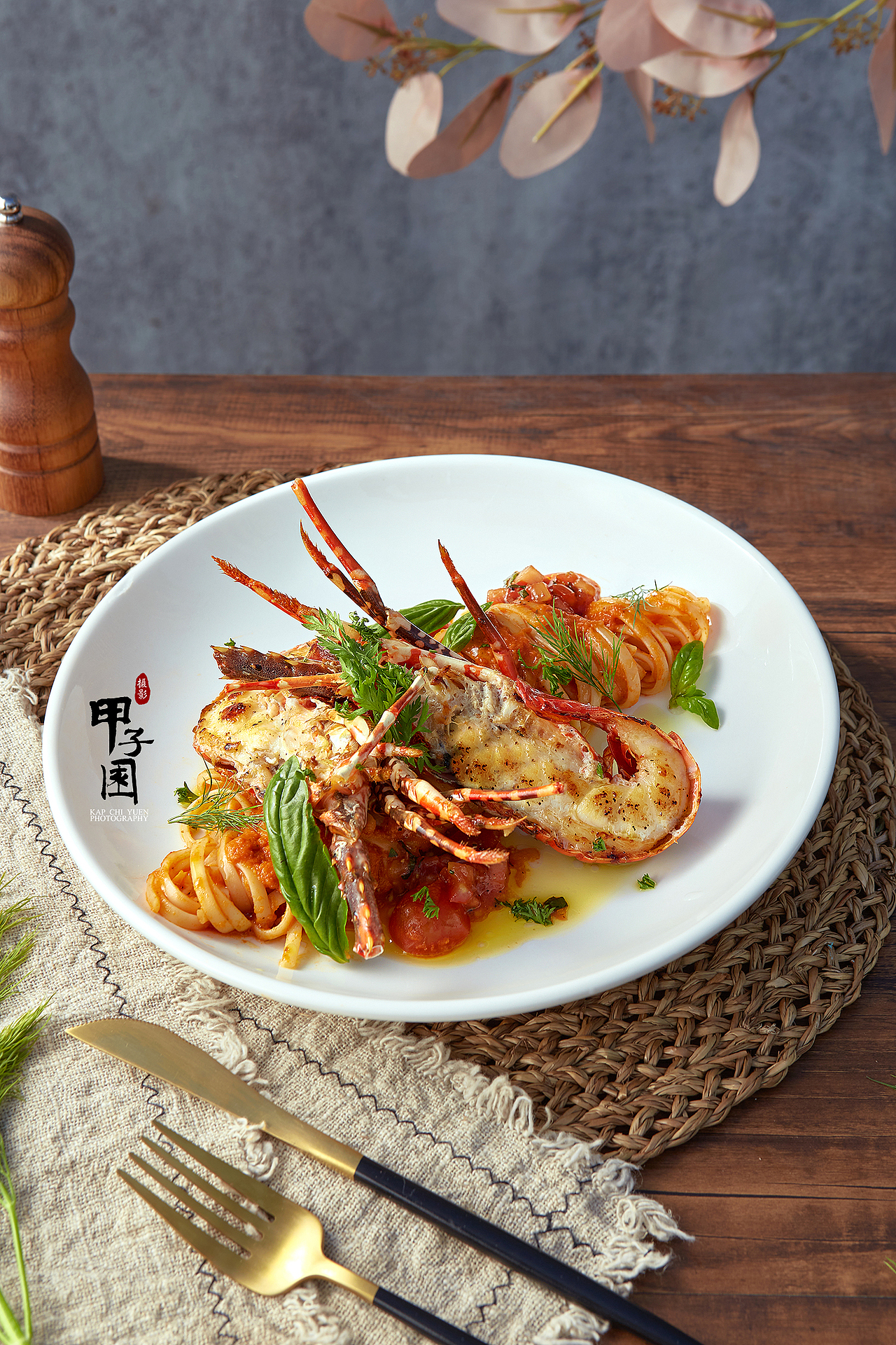 木木夕里 西餐拍摄