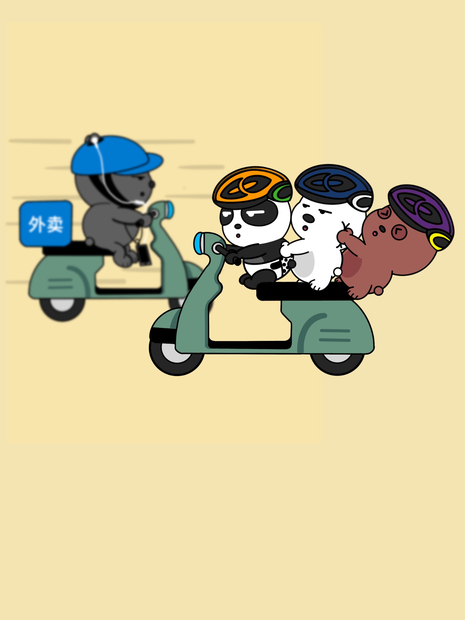 叨叨漫畫的個(gè)人主頁(yè)（背景預(yù)覽） - 主頁(yè)背景設(shè)置 - 站酷設(shè)計(jì)師叨叨漫畫原創(chuàng)素材 - 站酷ZCOOL