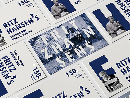 明信片-人物 | Fritz Hansen品牌物料
