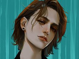 还是个给一个V型