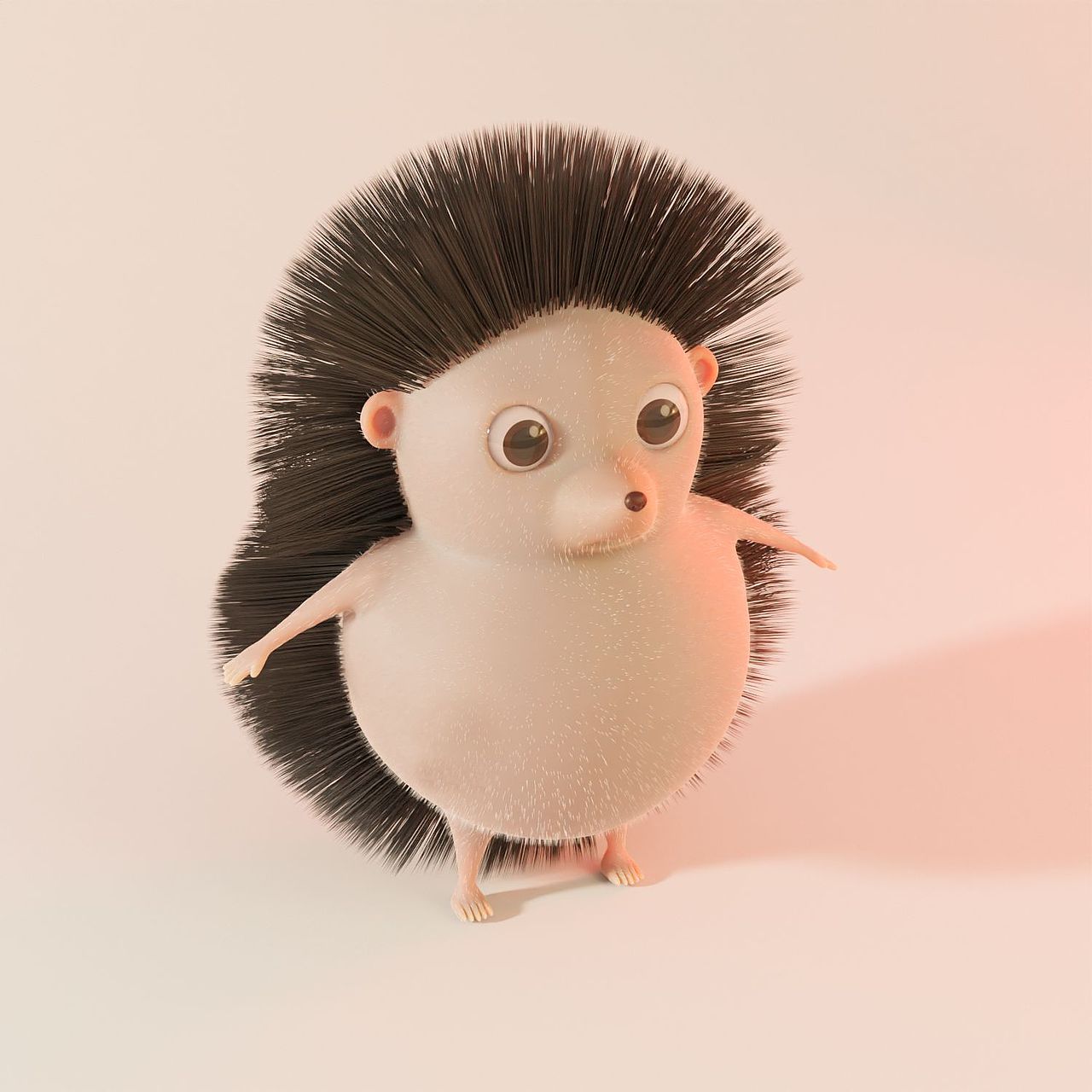 小刺猬练习（图ZMzY3NjI0MTA0） - 其他三维 - 站酷设计师继续or柒叁捌壹原创素材 - 站酷ZCOOL