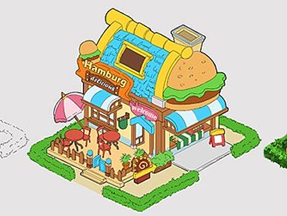 汉堡店
