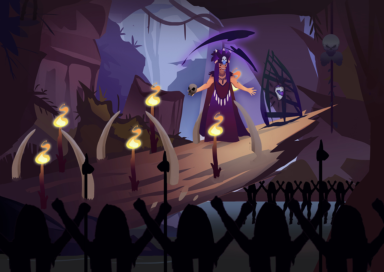 《天降神石》VR游戏主线图（图ZMTA3NTIwNDg0） - 图案 - 站酷设计师水洞沟森魄工作室原创素材 - 站酷ZCOOL