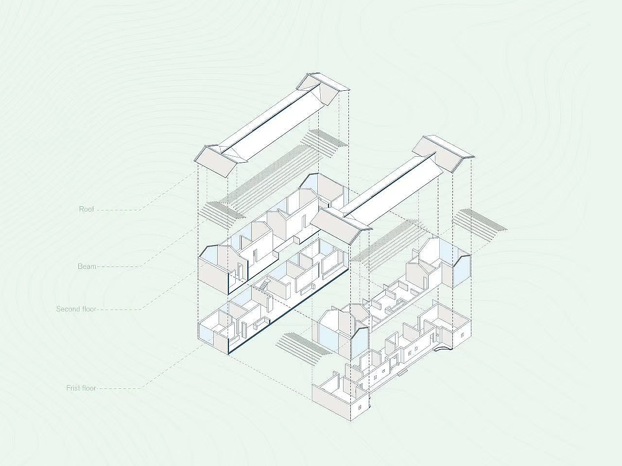 分析图|三维|建筑\/空间|绘聚教育 - 原创作品 - 站
