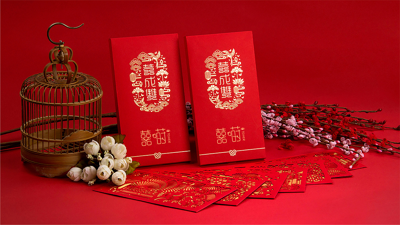 喜时婚庆婚礼logo设计