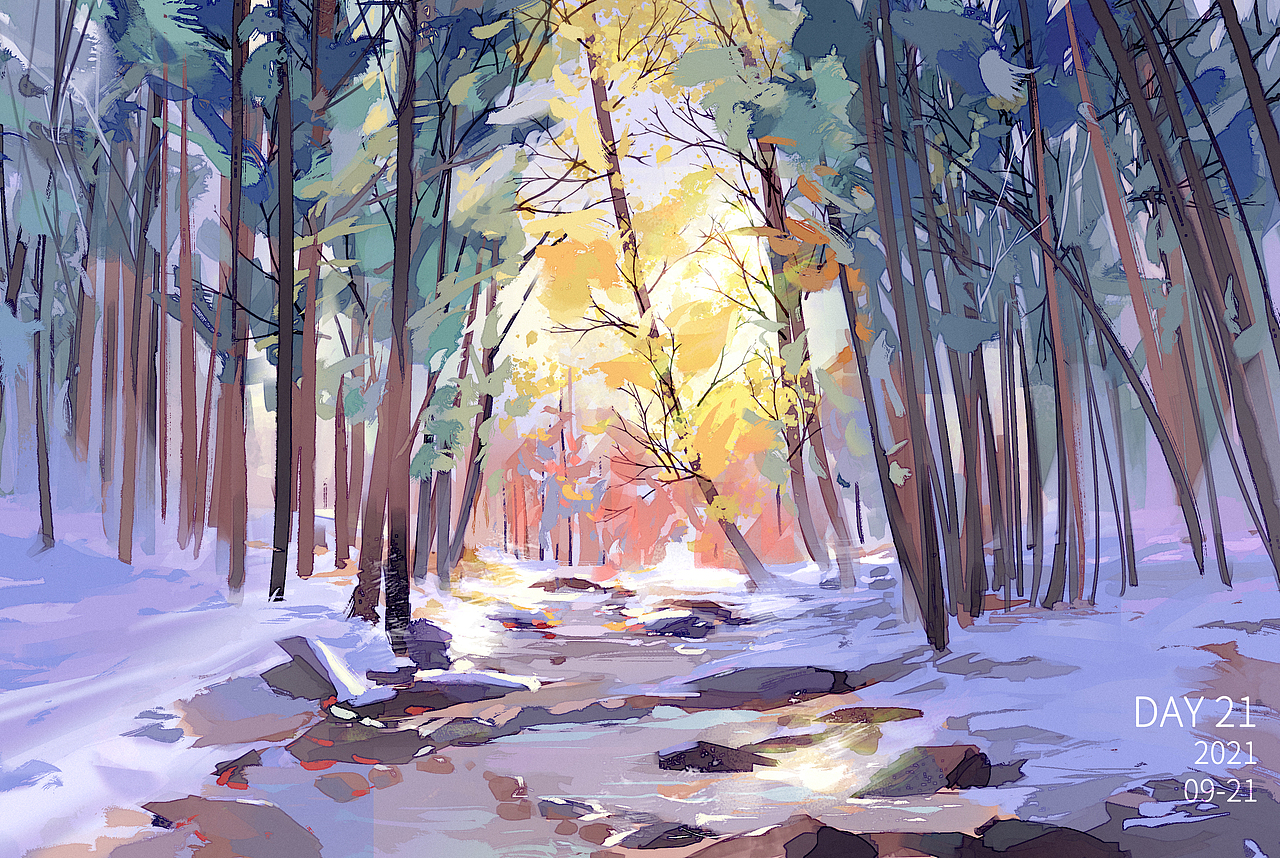 色彩60天挑战赛-②景色