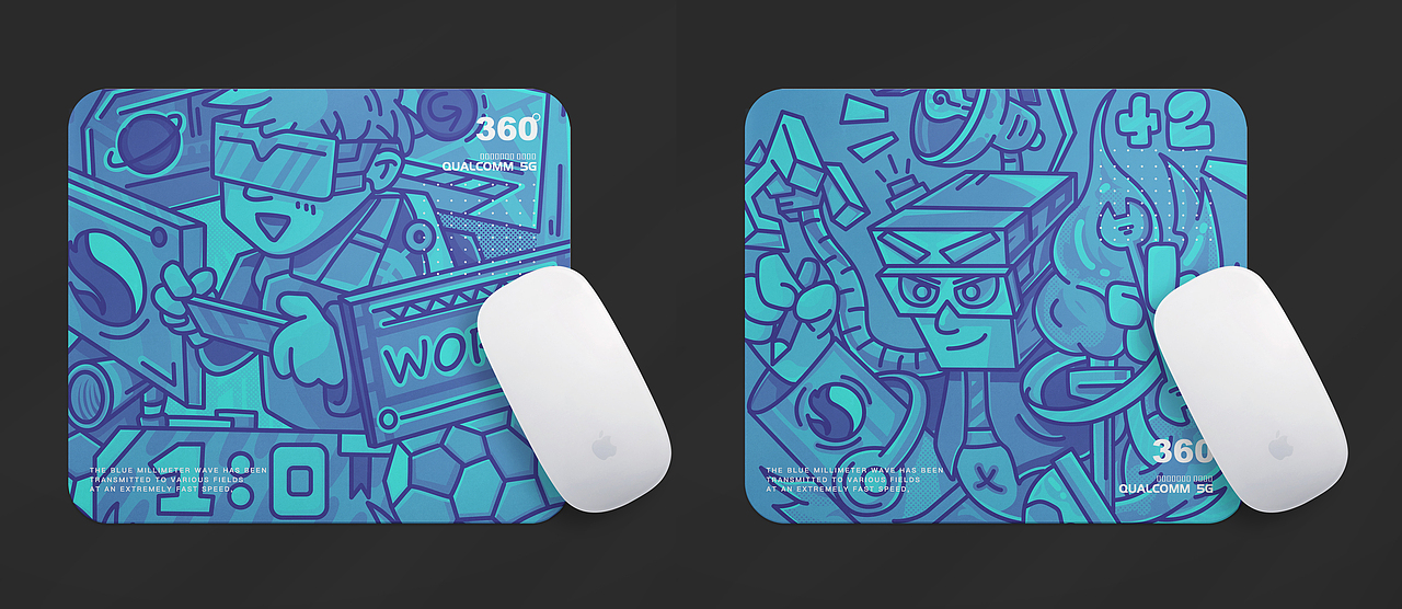 高通5G毫米波-速度让惊叹发生（图ZMjQyODY0ODUy） - 海报 - 站酷设计师伟仔唔系蚁仔原创素材 - 站酷ZCOOL