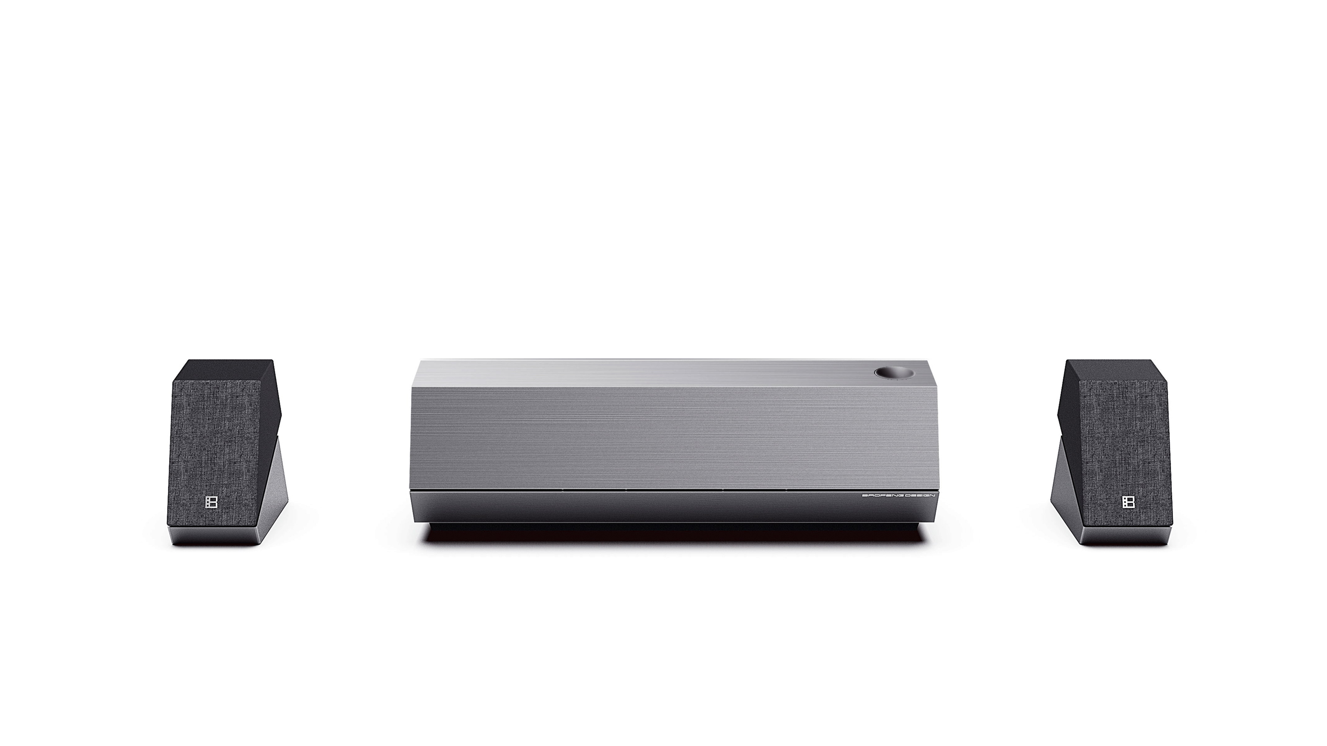 超短焦激光投影原创设计-基于奇形怪状堆叠系列化设计