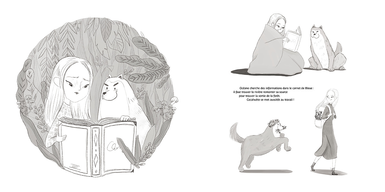 绘本《穿过海洋》