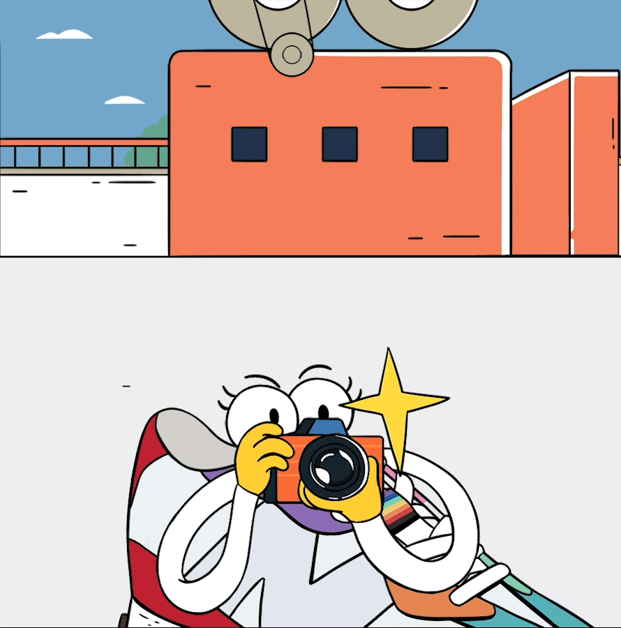 new balance 327系列 七夕推文插画部分