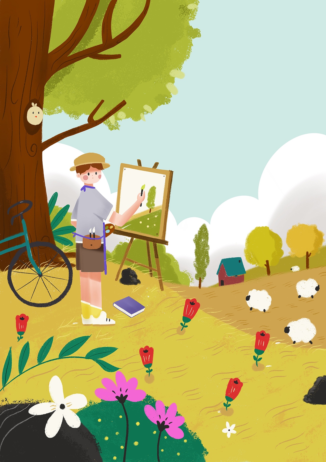 插画练习（图ZMjUwNTQ2MDA0） - 儿童插画 - 站酷设计师橙橙橙纯c呀原创素材 - 站酷ZCOOL