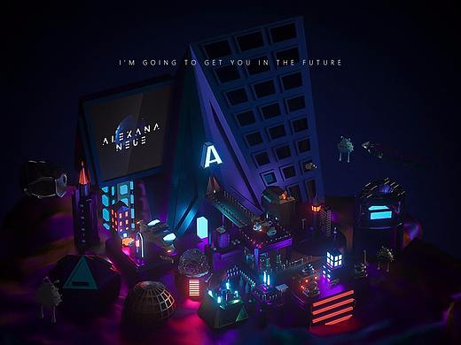 《炫光-Future CIty》（个人主页-ZMjk1MTQ4NDA=） - 场景 - 站酷设计师戴啊杰呀原创素材 - 站酷ZCOOL