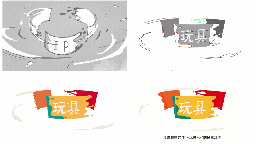 【魔格】三维物体的二维化渲染+手绘液体品牌宣传动画(图ZNjE1MjE4NDA=) - Motion Graphic - 站酷设计师魔格工作室原创素材 - 站酷ZCOOL