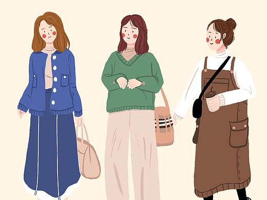 秋季穿搭三件套