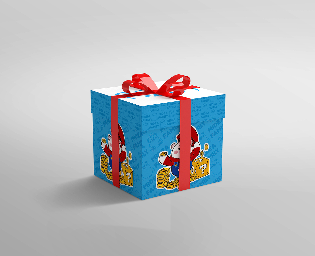 Midea Family 《变身马里奥》（图ZMTkwMjc1NDIw） - IP形象 - 站酷设计师奶茶不加辣原创素材 - 站酷ZCOOL