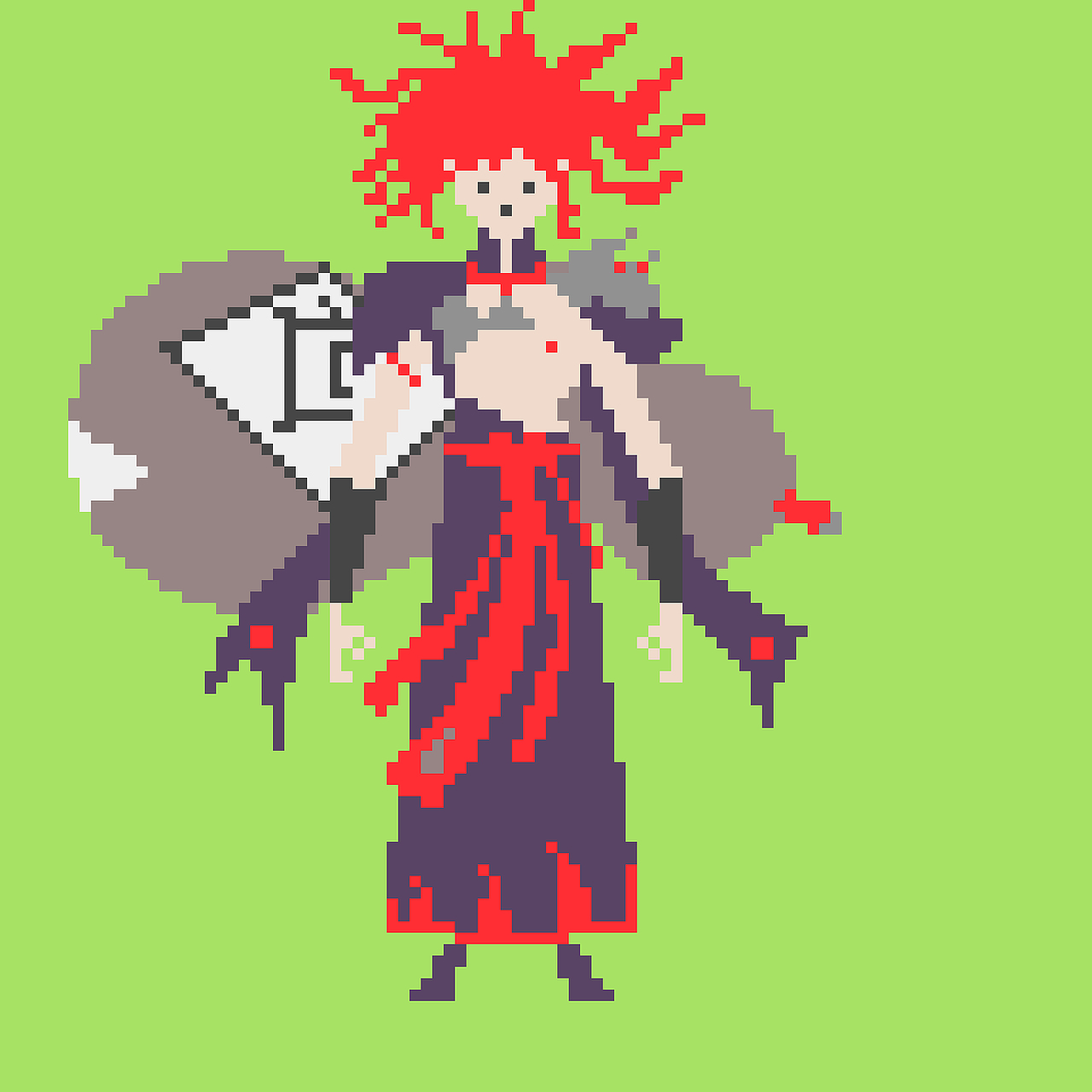 阴阳师同人式神像素图