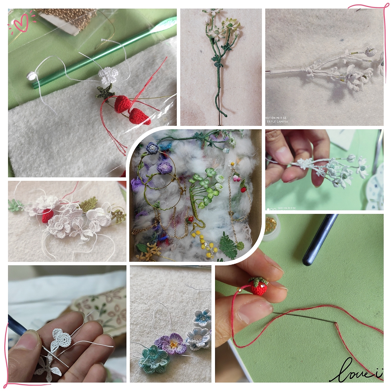 一大波钩针小物