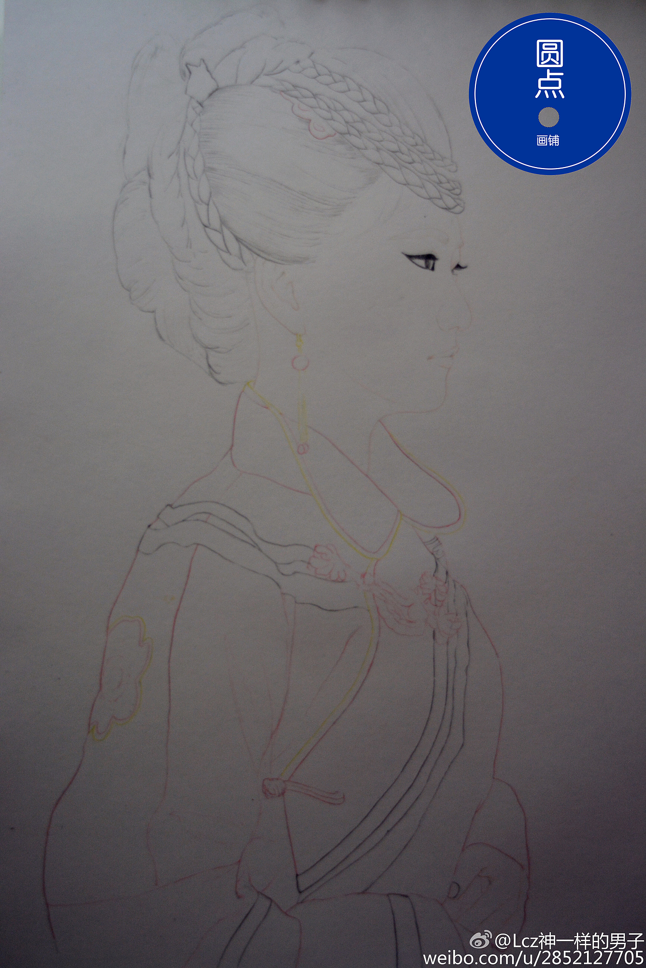 古装美女|纯艺术|绘画|奔跑的包子l_原创作品-站酷zcool