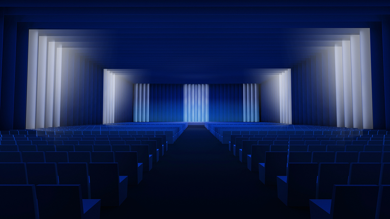 华为平板 舞美展区