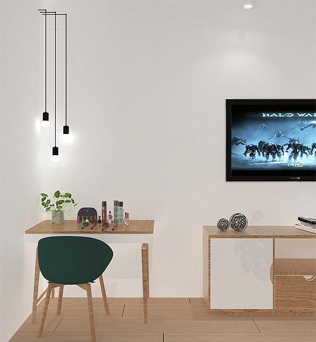 室内设计35期0基础刘同学的北欧风格作品