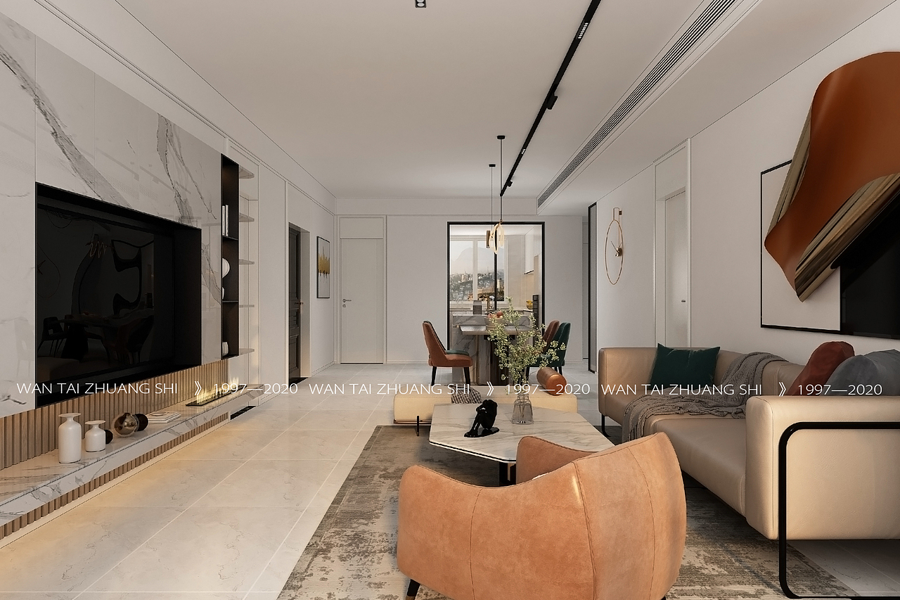 济宁小郭设计师：济宁融创滨江壹号186平效果图