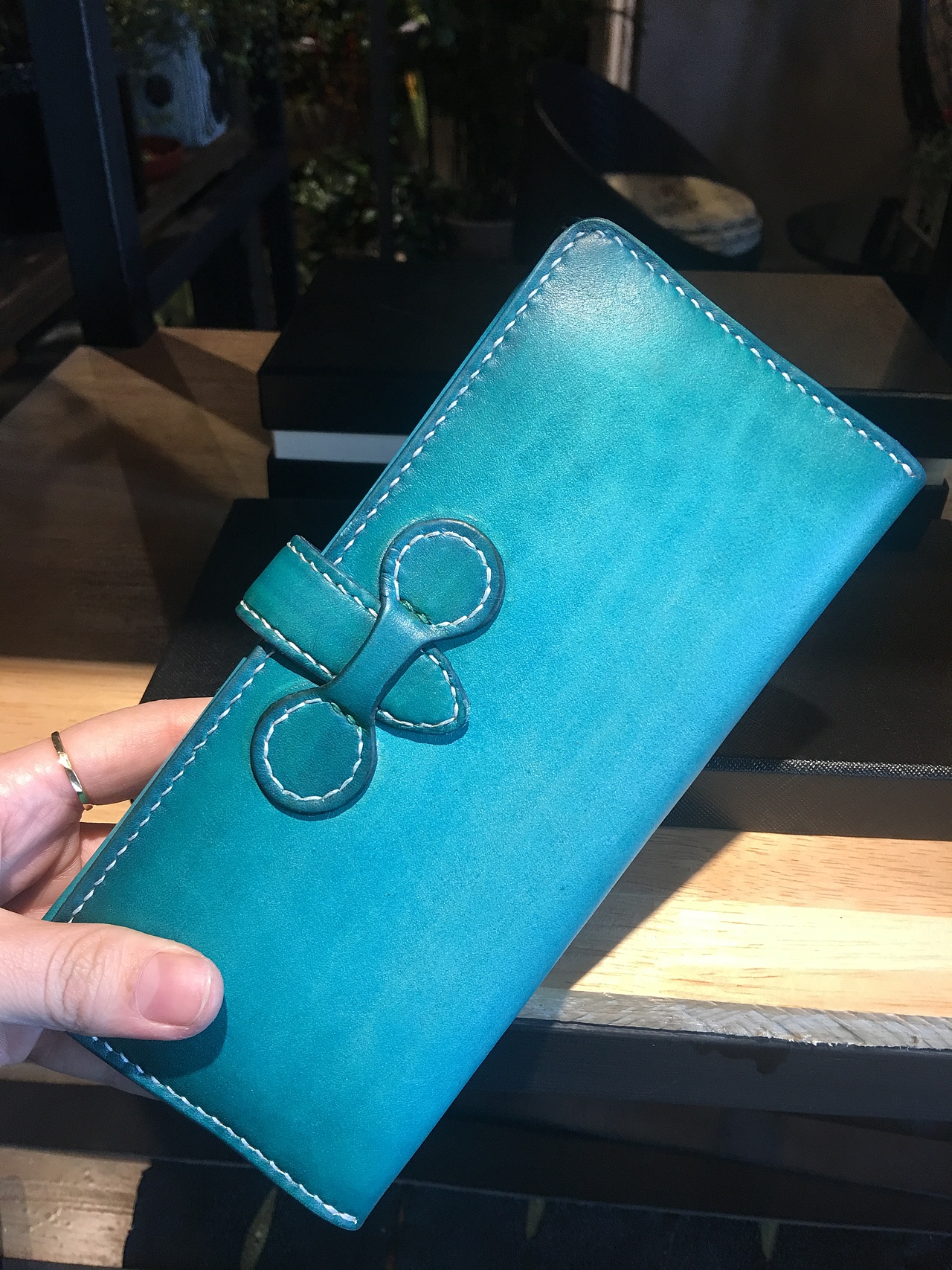 手工皮具 长款钱包