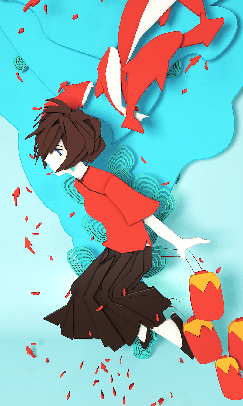 大鱼海棠（图ZODM0MTcwODg=） - 人物/生物 - 站酷设计师叫盖世英雄原创素材 - 站酷ZCOOL