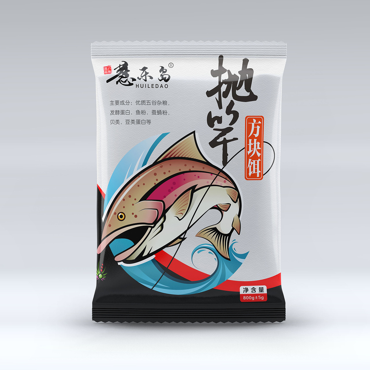 鱼饵包装袋设计