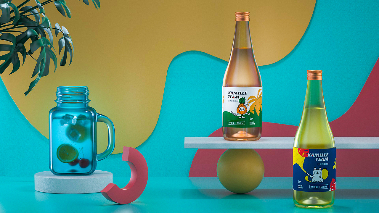 卡喵消暑队 x 冰爽缤纷是这个夏季的约定（图ZMjY3MjcwOTY0） - 品牌 - 站酷设计师国产零零戚原创素材 - 站酷ZCOOL