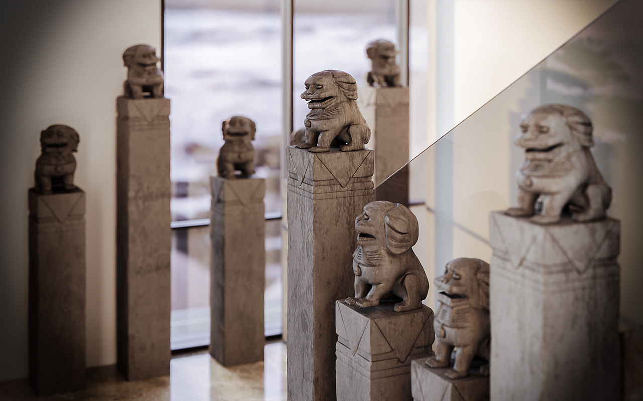 第一缕阳光丨售楼部（图ZMjk1NDQ1NzMy） - 商业空间设计 - 站酷设计师旧是远方原创素材 - 站酷ZCOOL