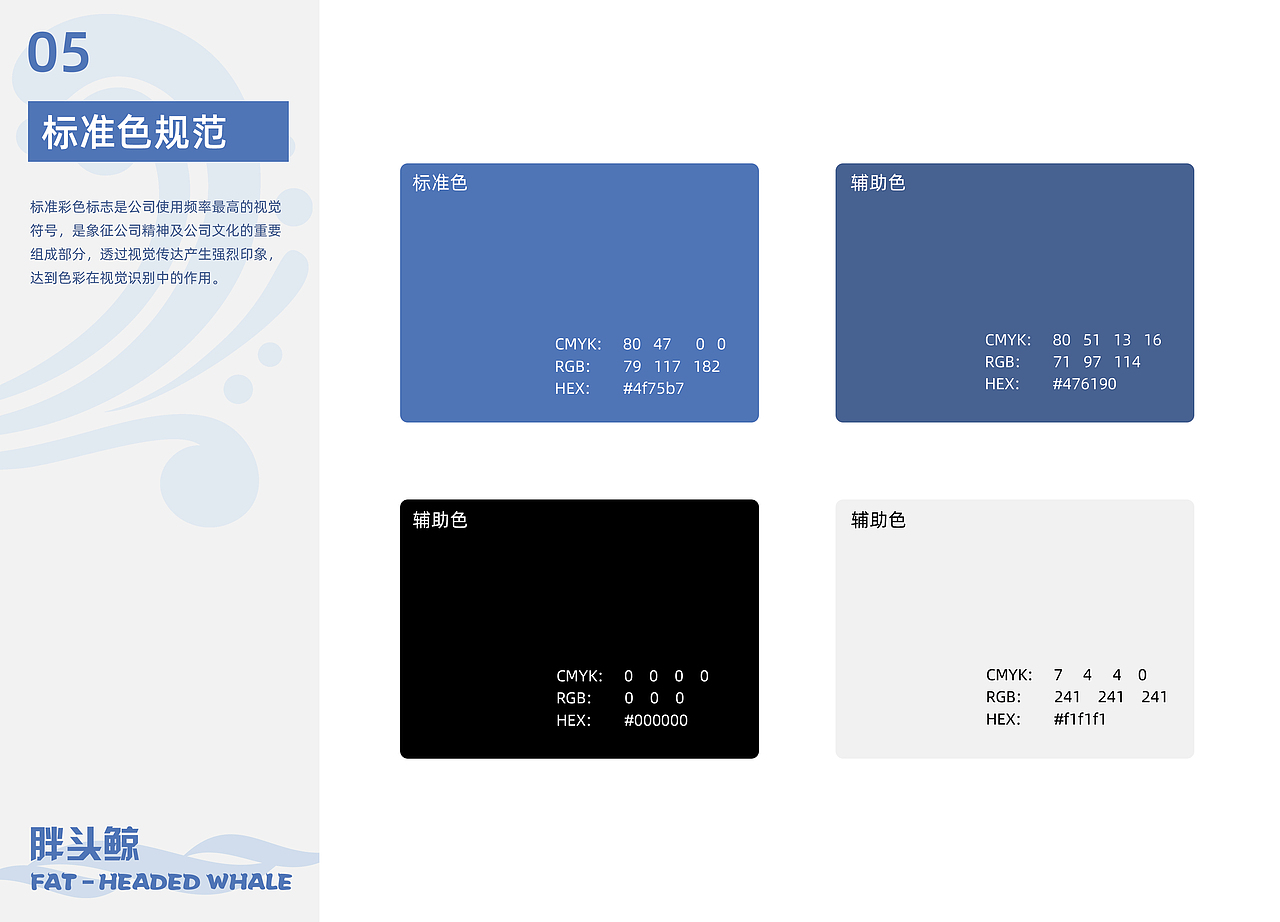 品牌VI-胖头鲸（图ZMjU2OTAxMDY4） - 品牌 - 站酷设计师Vik维克多原创素材 - 站酷ZCOOL