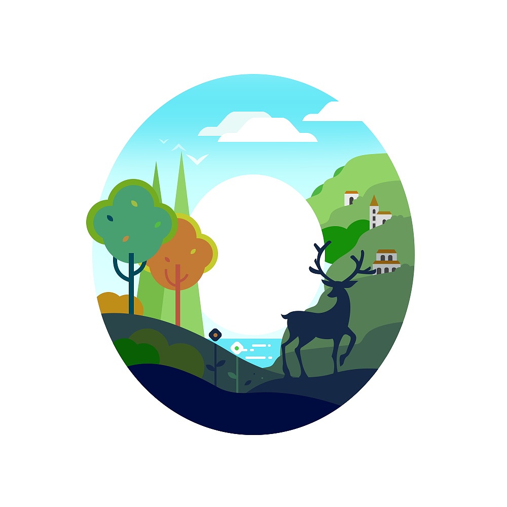 字母插畫設(shè)計(jì)（圖ZMjc4NTQyNzI4） - 創(chuàng)作習(xí)作 - 站酷設(shè)計(jì)師是尼祿吖原創(chuàng)素材 - 站酷ZCOOL