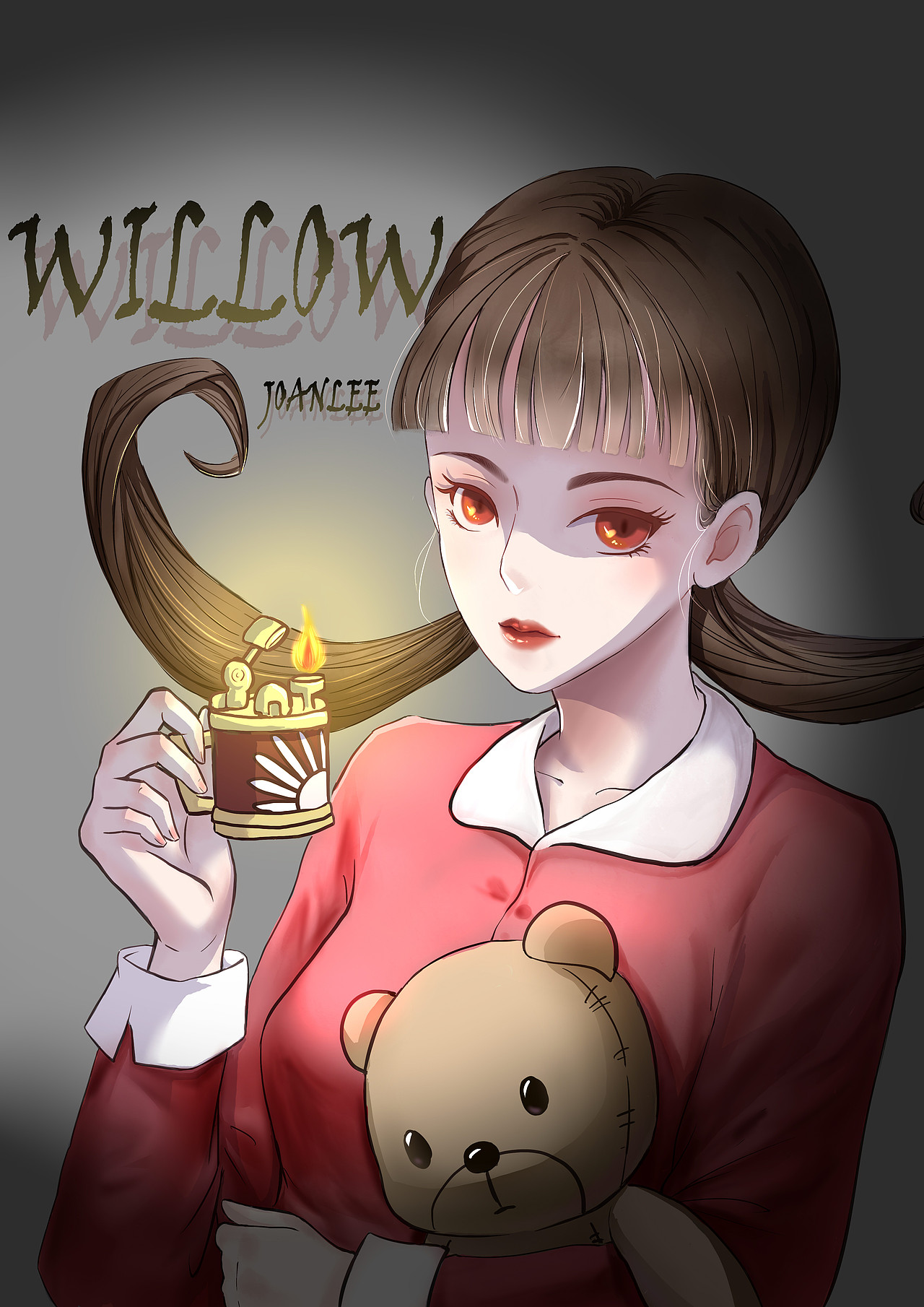 饥荒薇洛和温蒂同人