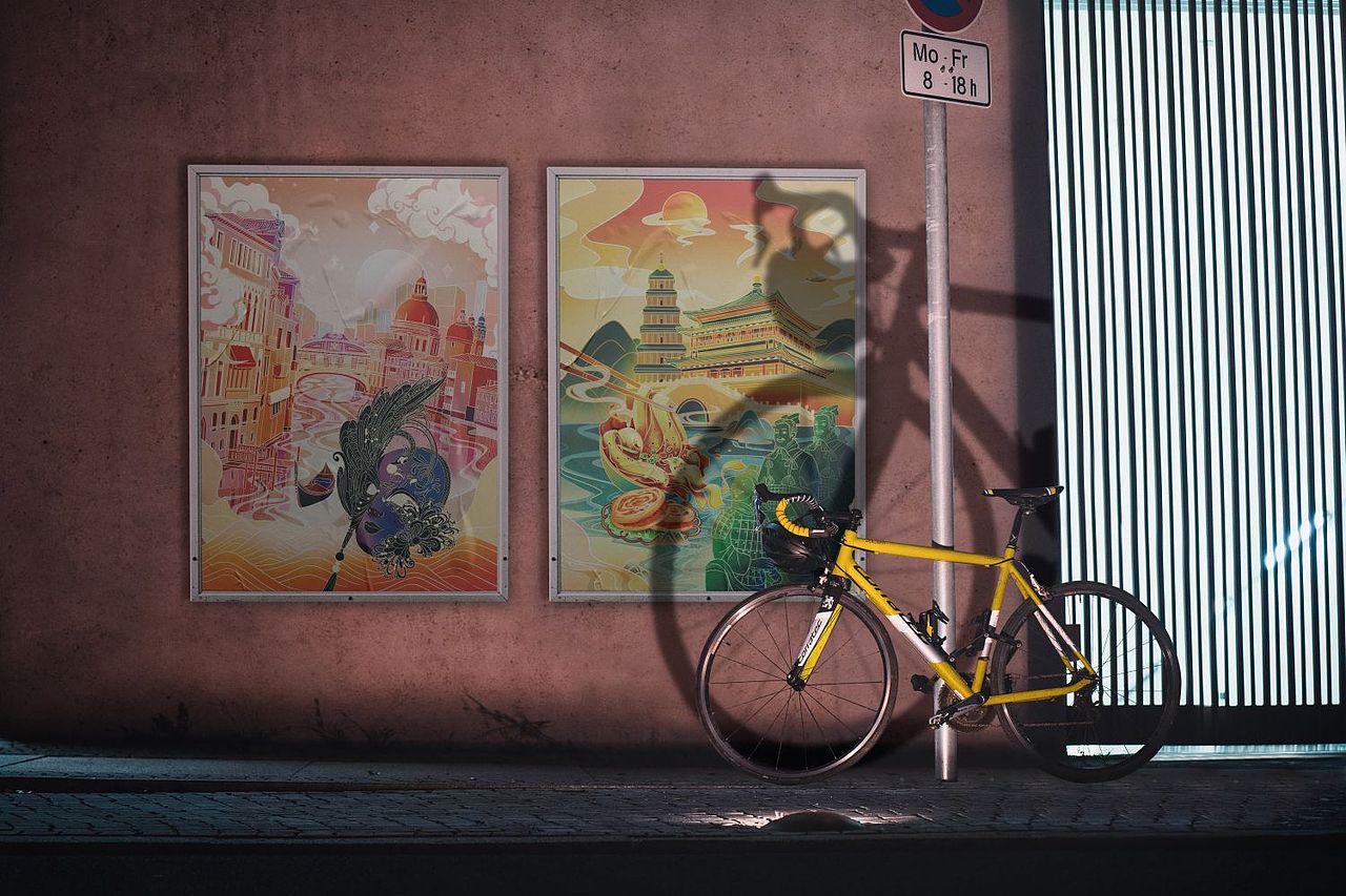 【国潮插画】城市系列印象插画（图ZMzUzODE0OTI0） - 商业插画 - 站酷设计师_阿烧_原创素材 - 站酷ZCOOL