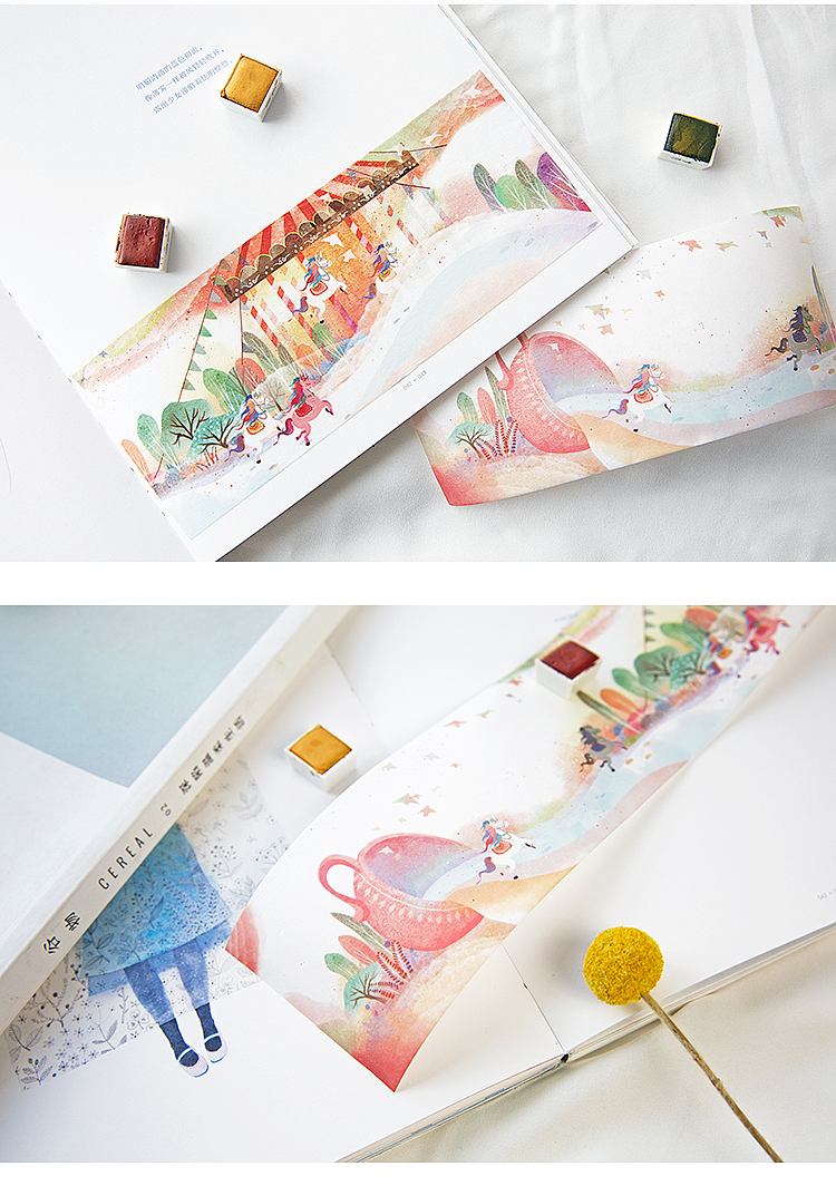 【浮生若梦】主题胶带（图ZMTI4NDkxNDA4） - 艺术插画 - 站酷设计师哞宅君原创素材 - 站酷ZCOOL